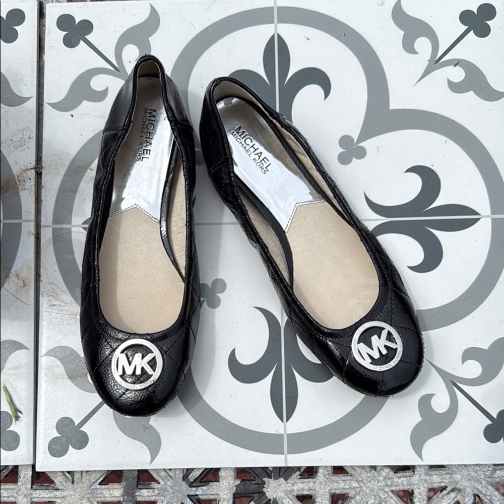 Michael Kors Black Loafers Elegant Flats